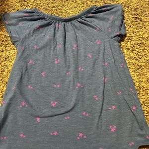 Cat and jack blue shirt with stars